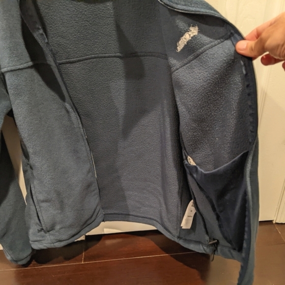 Columbia Men's Mountain Fleece Jacket Blue Size M Full Zipper - Picture 3 of 5